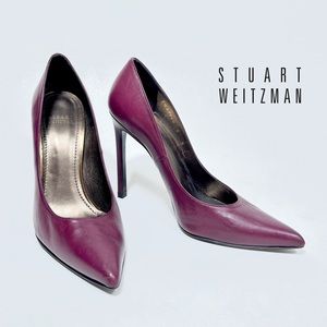Stuart Weitzman Purple Heels